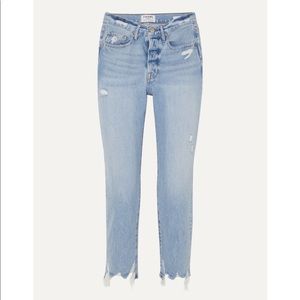 FRAME Le Original High-Rise Straight-Leg Jeans